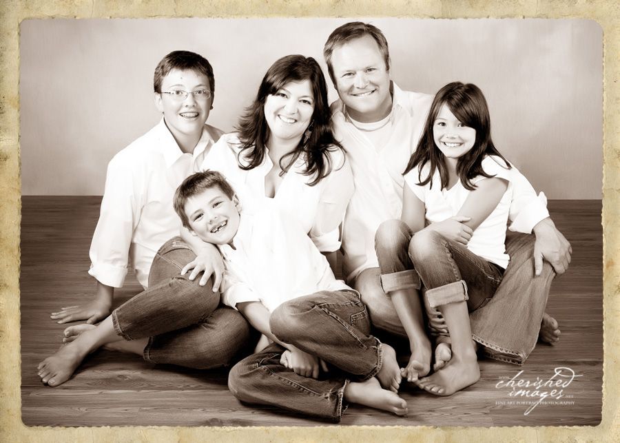 studio family portrait photography