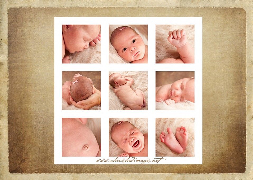 newborn baby composite