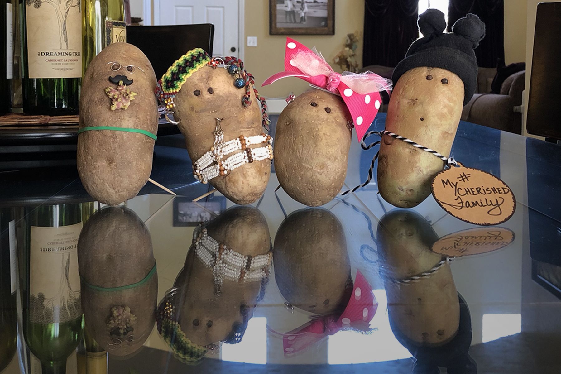 Potato Family Created by Kelly Zimmerman as a way to keep kids from complete boredom