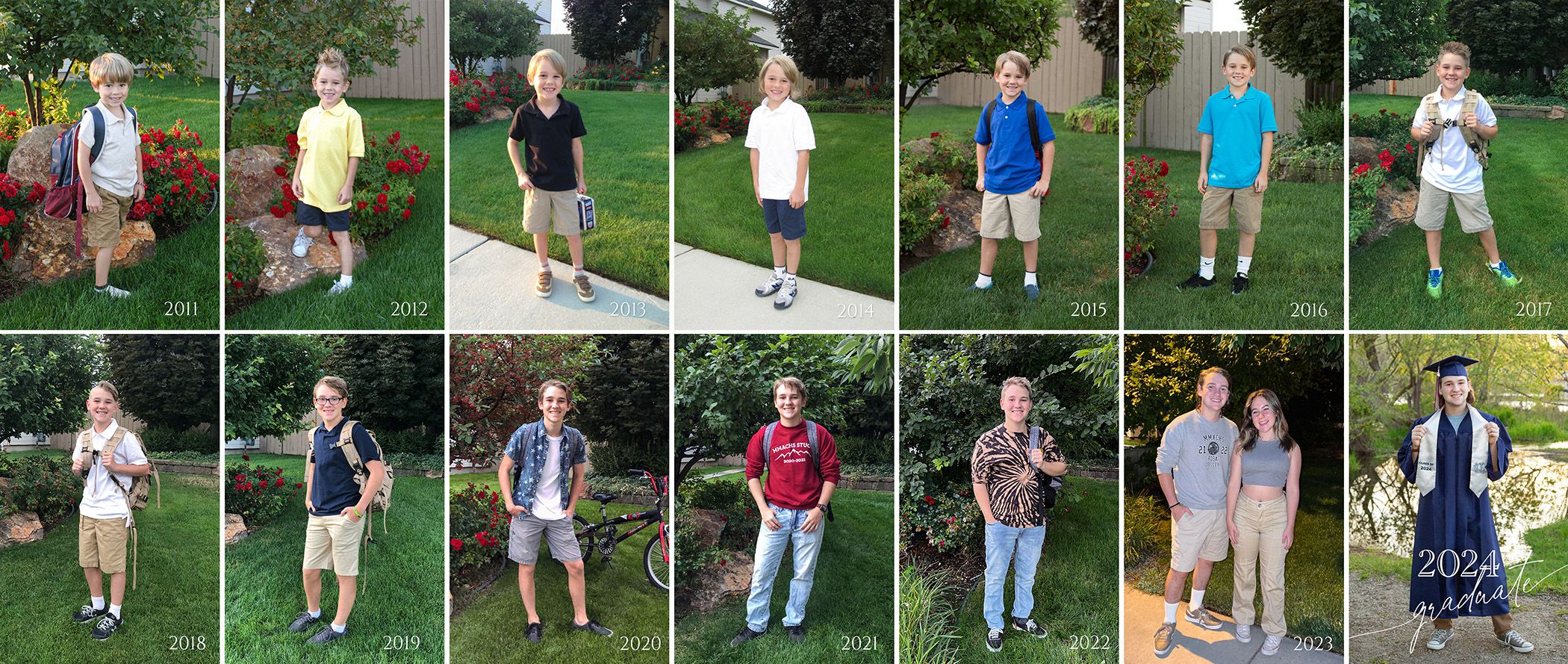First Day of School Pictures